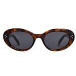 CELINE CAT EYE S193 SUNGLASSES IN ACETATE DARK HAVANA