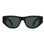 CELINE MONOCHROMS 06 SUNGLASSES IN ACETATE BLACK