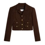 CELINE VIVIENNE JACKET IN WOOL TWEED