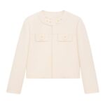 CELINE BROMPTON JACKET IN WOOL SILK GABARDINE