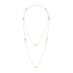 CELINE MAILLON TRIOMPHE SAUTOIR IN YELLOW GOLD AND DIAMONDS
