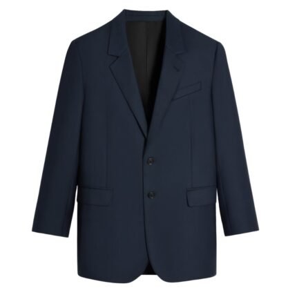 CELINE BNF BLAZER IN STRIPED WOOL