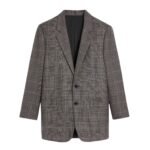 CELINE BIBLIOTHÈQUE NATIONALE DE FRANCE BLAZER IN PRINCE OF WALES WOOL