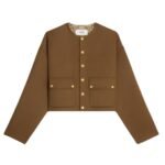 CELINE CARDIGAN IN WOOL CLOTH