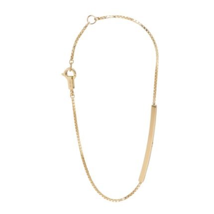 CELINE SENTIMENTAL STRAIGHT BRACELET IN YELLOW GOLD AND DIAMOND