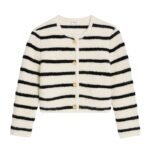 CELINE MARINIÈRE CARDIGAN JACKET IN WOOL