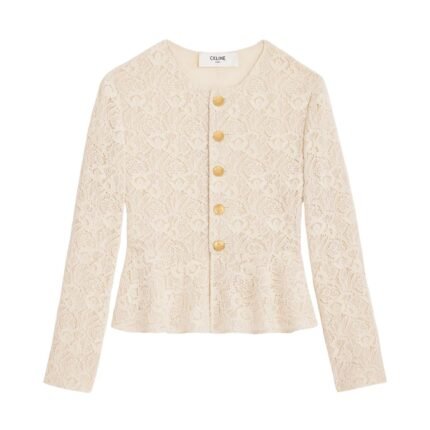 CELINE CHELSEA JACKET IN LACE