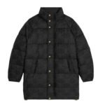 CELINE LONG TRIOMPHE DOWN JACKET IN LIGHTWEIGHT NYLON