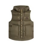 CELINE SLEEVELESS DOWN JACKET IN LIGHTWEIGHT NYLON