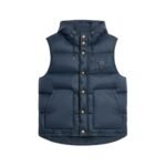 CELINE OVERSIZED SLEEVELESS DOWN JACKET IN LIGHTWEIGHT NYLON