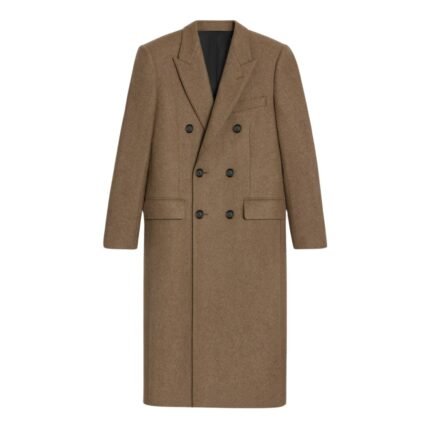 CELINE CHESTERFIELD COAT IN CASHMERE CLOTH