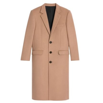 CELINE CHESTERFIELD COAT IN CAMEL CLOTH