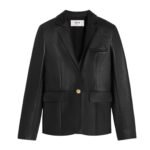 CELINE TAILORED JACKET IN SOFT LAMBSKIN