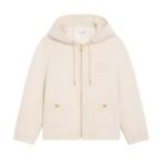 CELINE TRIOMPHE BLOUSON JACKET IN DOUBLE FACE CASHMERE