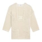 CELINE TRIOMPHE BAJA IN CROCHETED WOOL