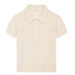 CELINE CARDIGAN IN POINTELLE CASHMERE