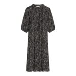CELINE FOLK DRESS IN VISCOSE GEORGETTE
