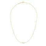 CELINE LINE NECKLACE IN YELLOW GOLD AND DIAMONDS