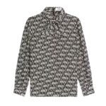 CELINE LAVALIERE BLOUSE WITH BOW IN SILK