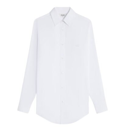 CELINE ROMY SHIRT IN COTTON POPLIN