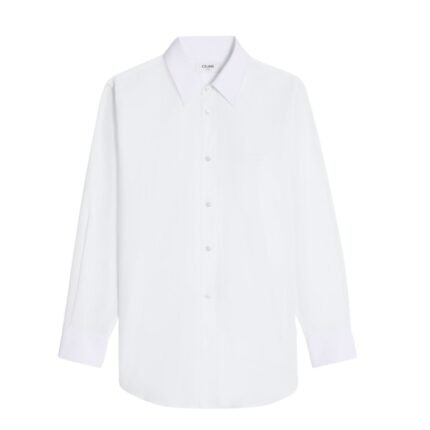 CELINE TOMBOY SHIRT IN COTTON POPLIN