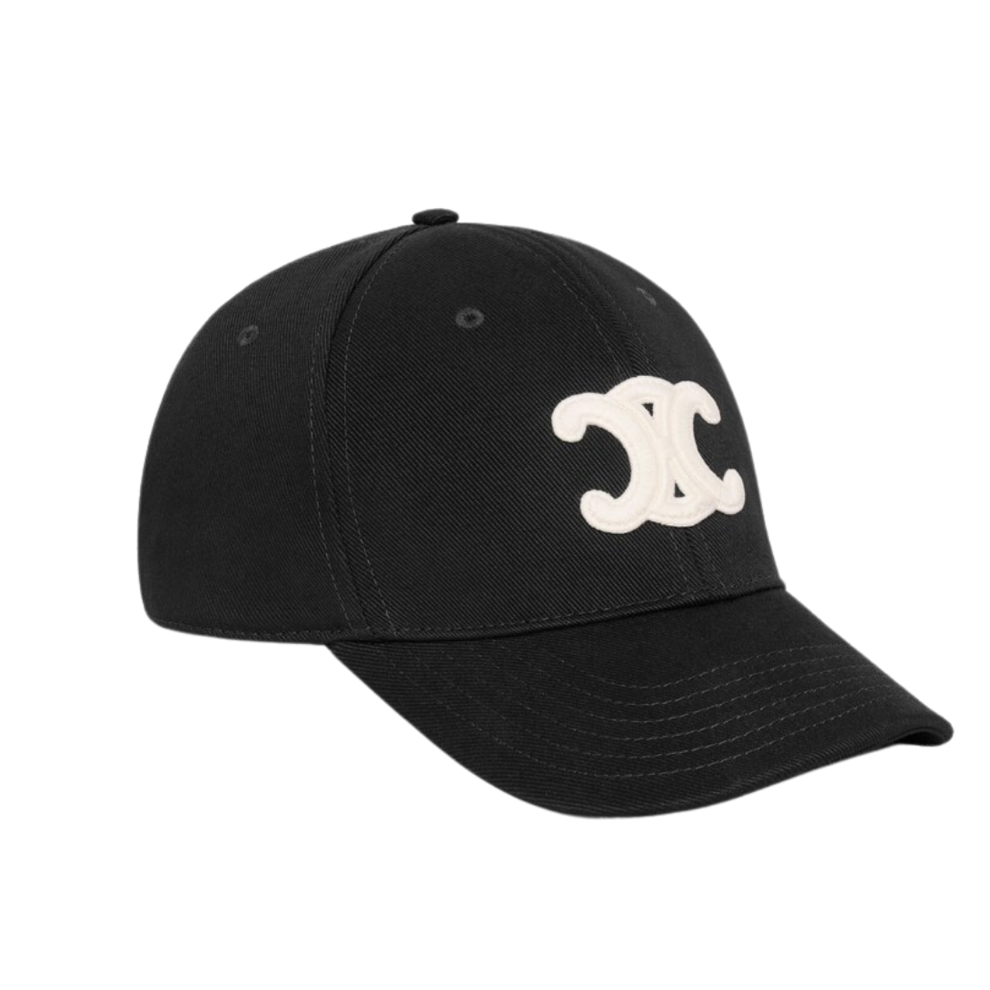 1 CELINE TRIOMPHE BASEBALL CAP IN COTTON