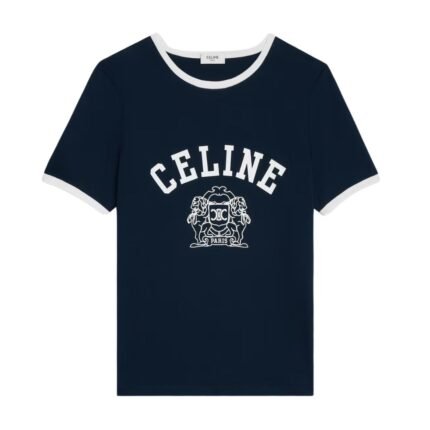 CELINE BLASON 70S T SHIRT IN COTTON JERSEY