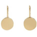 MEDAILLE CELINE EARRINGS IN YELLOW GOLD AND DIAMONDS