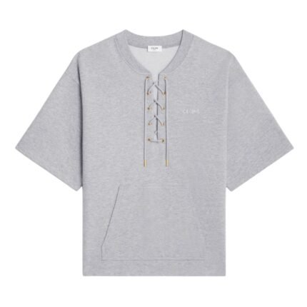 CELINE LOOSE PARIS SWEATSHIRT IN COTTON AND CASHMERE