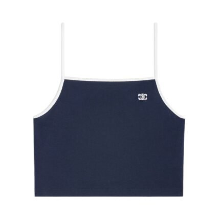 CELINE TRIOMPHE TANK TOP IN COTTON JERSEY