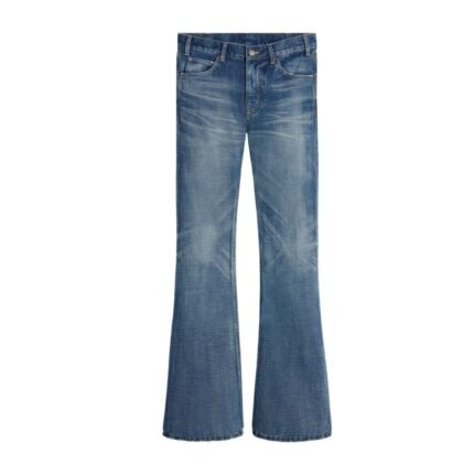 CELINE MARCO JEANS IN DARK UNION WASH DENIM
