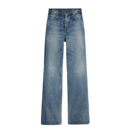 CELINE JANE FLARE JEANS IN DENIM UNION WASH