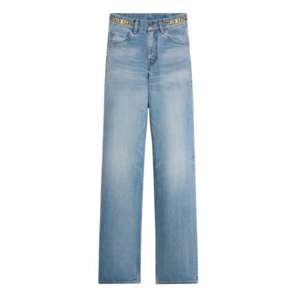 CELINE KITTY JEANS IN PISMO WASH DENIM