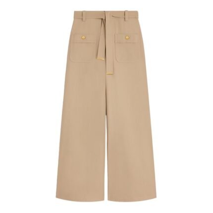 CELINE TAILLAT PANTS IN COTTON TWILL