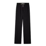 CELINE STRAIGHT JOGGING PANTS IN CASHMERE FLANNEL NAVY