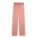 CELINE TRIOMPHE ATHLETIC PANTS IN SATIN