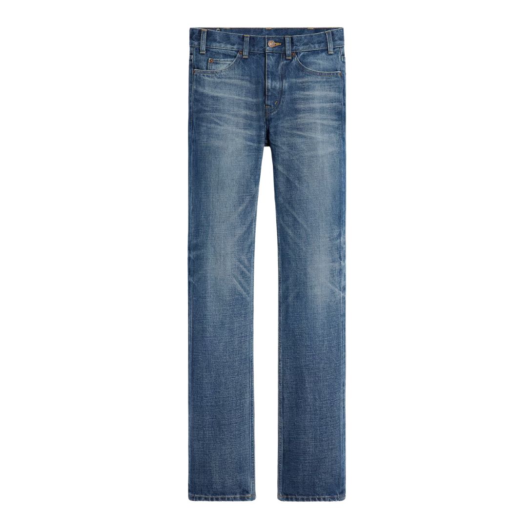 1 CELINE FRANÇOISE JEANS IN DARK UNION WASH DENIM