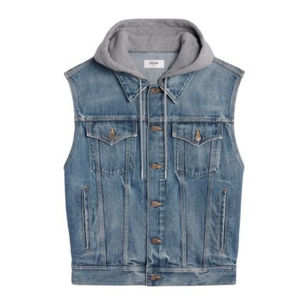 CELINE TRUCKER JACKET IN UNION WASH DENIM