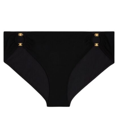 CELINE TRIOMPHE SWIMSUIT BOTTOM IN MATTE JERSEY