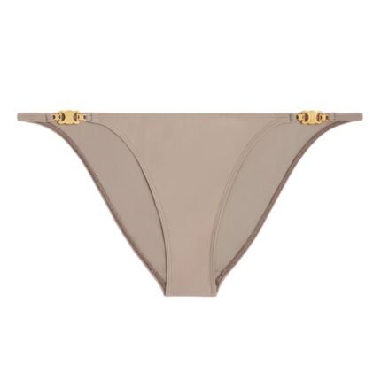 CELINE TRIOMPHE SWIMSUIT BOTTOM IN MATTE JERSEY LIGHT TAUPE