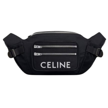 CELINE BELT BAG TREKKING IN NYLON WITH CELINE PRINT