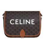 CELINE MESSENGER FOLCO IN TRIOMPHE CANVAS WITH CELINE PRINT