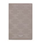 CELINE VERTICAL CARD HOLDER IN CALFSKIN WITH TRIOMPHE EMBOSSED ANTHRACITE