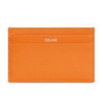 CELINE MEDIUM CARD HOLDER IN GRAINED CALFSKIN