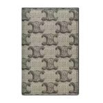CELINE VERTICAL CARD HOLDER IN TRIOMPHE CANVAS AND CALFSKIN