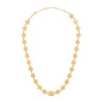 CŒUR CELINE NECKLACE IN BRASS WITH GOLD FINISH