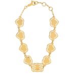 CŒUR CELINE BRACELET IN BRASS WITH GOLD FINISH