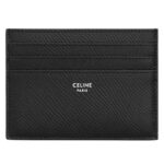 CELINE LARGE CARD HOLDER IN GRAINED CALFSKIN