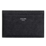 CELINE CARD HOLDER IN GRAINED CALFSKIN