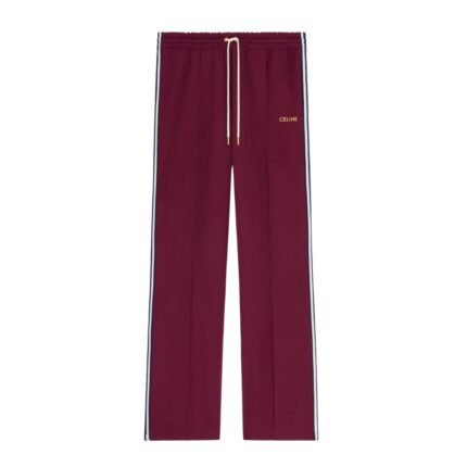 CELINE TRACKSUIT PANTS IN DOUBLE FACE JERSEY